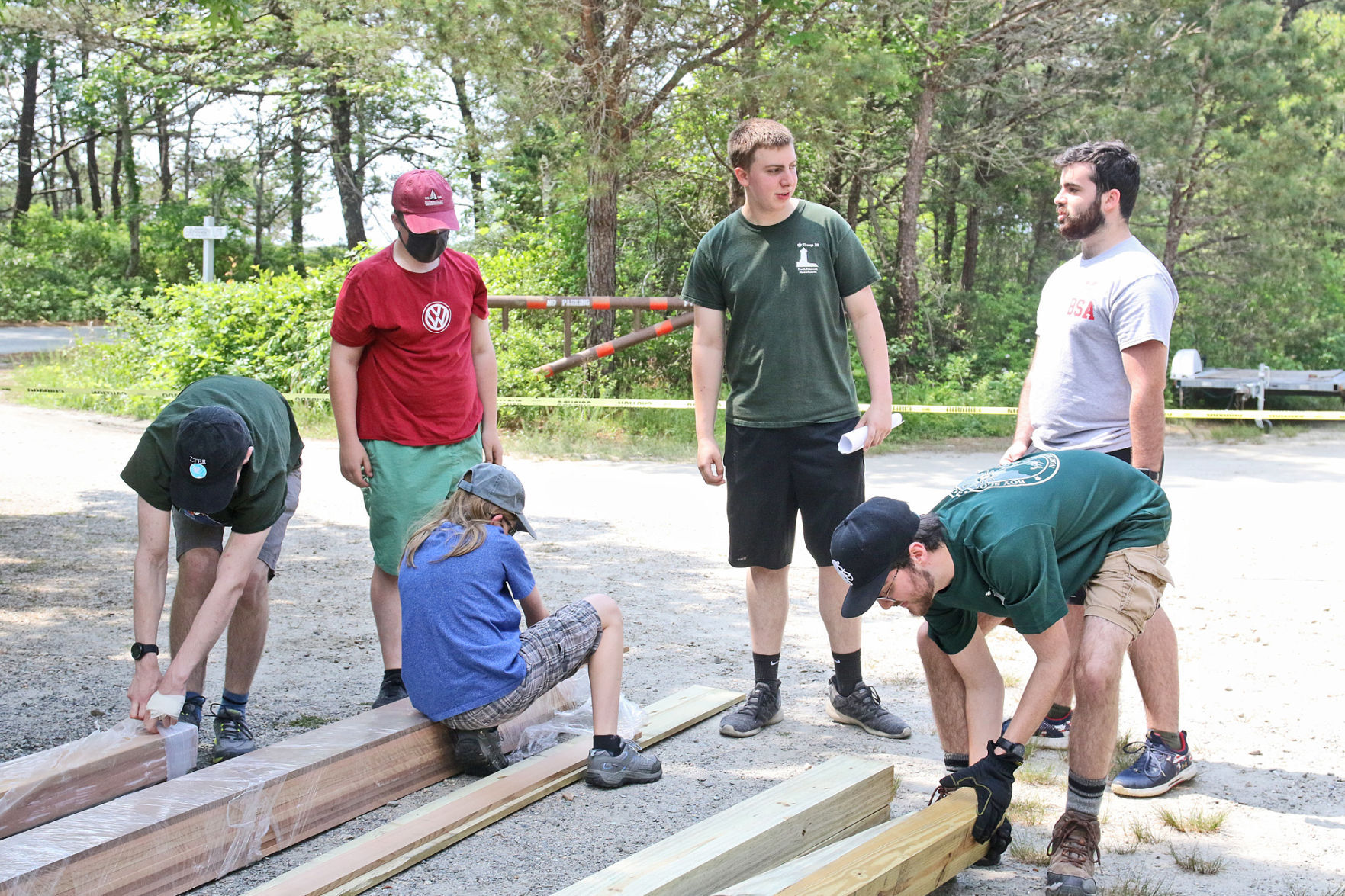 Eagle Scout Project At South Cape Beach